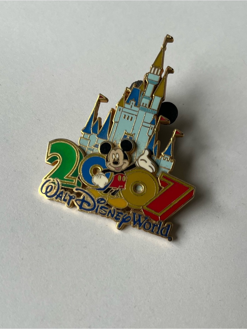 Walt Disney World 2007 pin